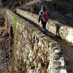 Antico ponte in pietra sul  Rio Frondizzon