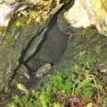 Buco soffiante sul monte Giajdeit