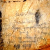Caverna Tripoli - una scritta del 1910