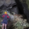 Il fondo della caverna sulla  Creta di Collinetta