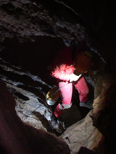 Il terzo pozzo - Grotta Cesare Battisti  (TN)