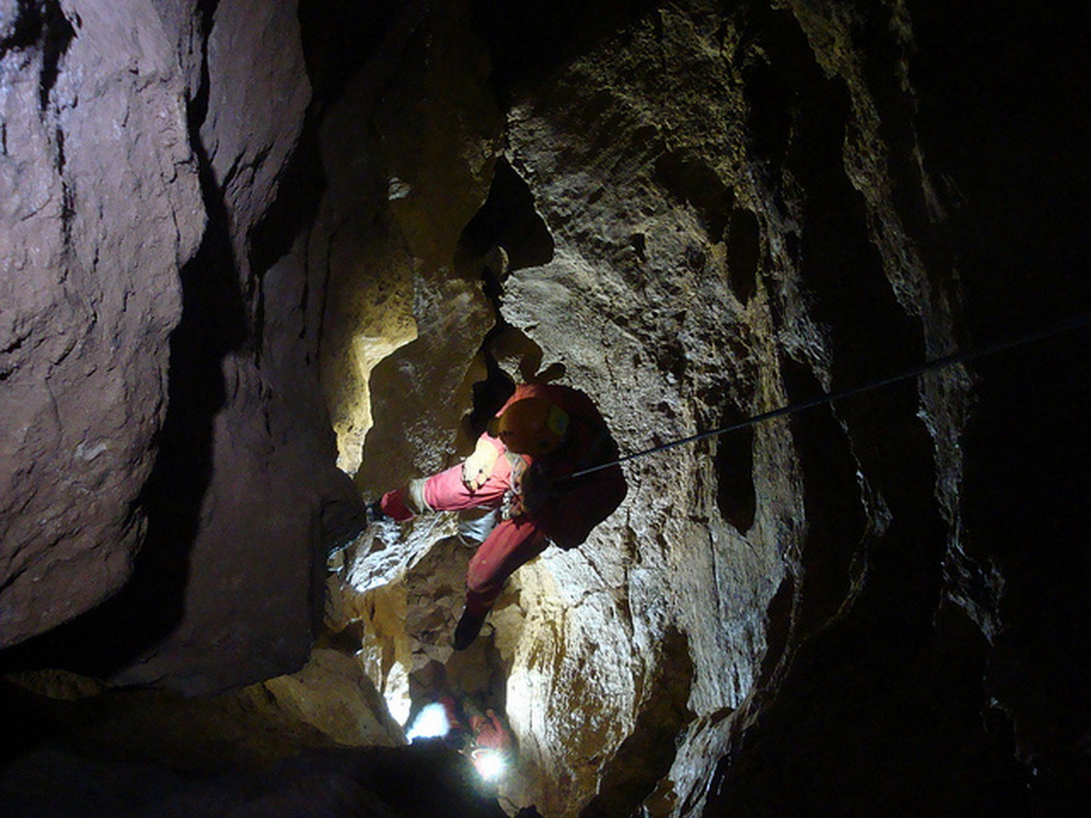 Il terzo pozzo - Grotta Cesare Battisti (TN)