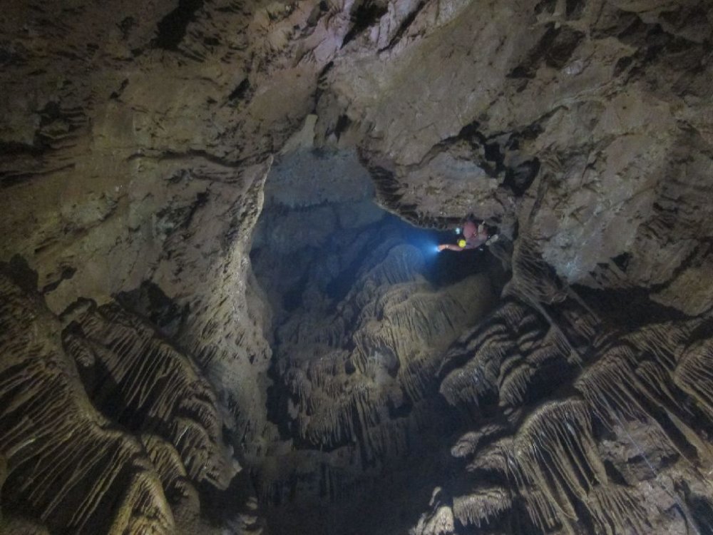 Grotta Nino Prete - Il pozzo prima della sala finale