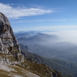 Nebbie sooto il monte Raut Nebbie sooto il monte Raut