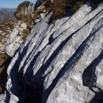 Carsismo epigeo sul monte Raut Carsismo epigeo sul monte Raut