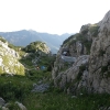 Pal Piccolo -  nido daquila, sullo sfondo il campo base