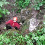 Tentativo di forzare la strettoia d\'ingresso - Taipana Tentativo di forzare la strettoia d\'ingresso - Taipana