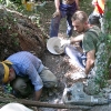 scavo seconda entrata - Grotta Virgilio