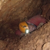 Strettoia tra i detriti - Grotta Virgilio