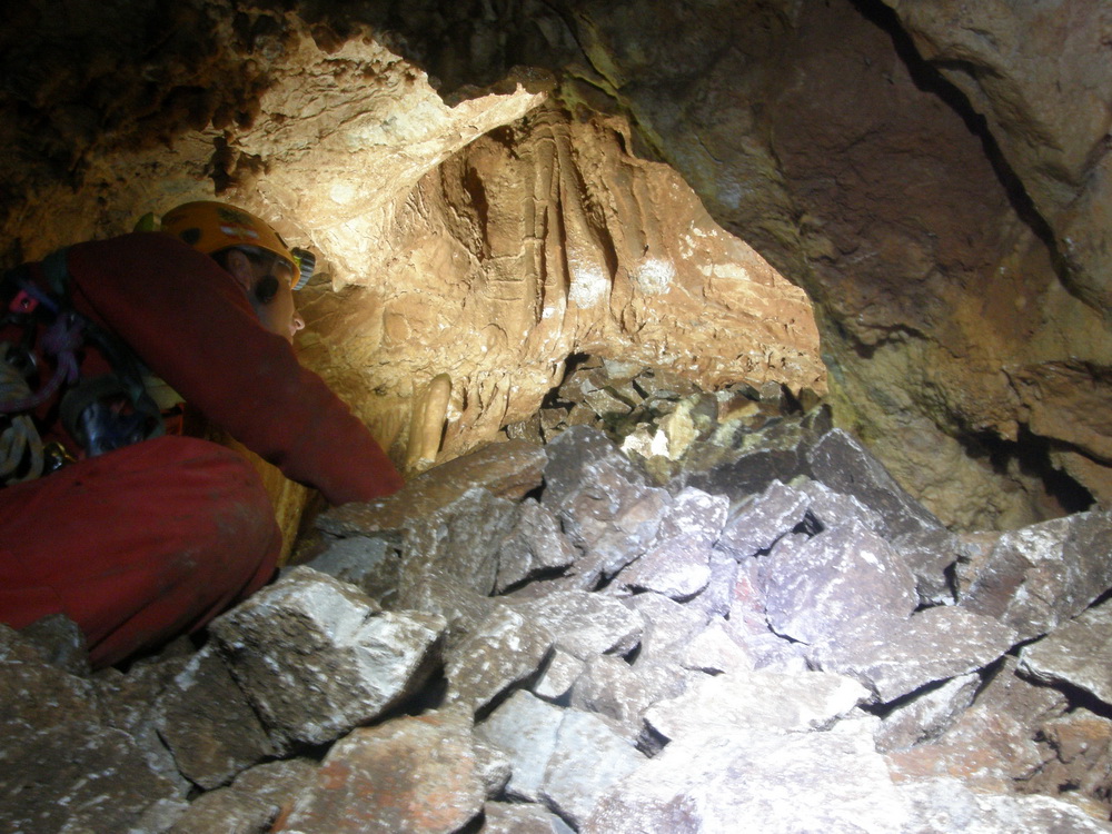 La frana - Grotta Virgilio